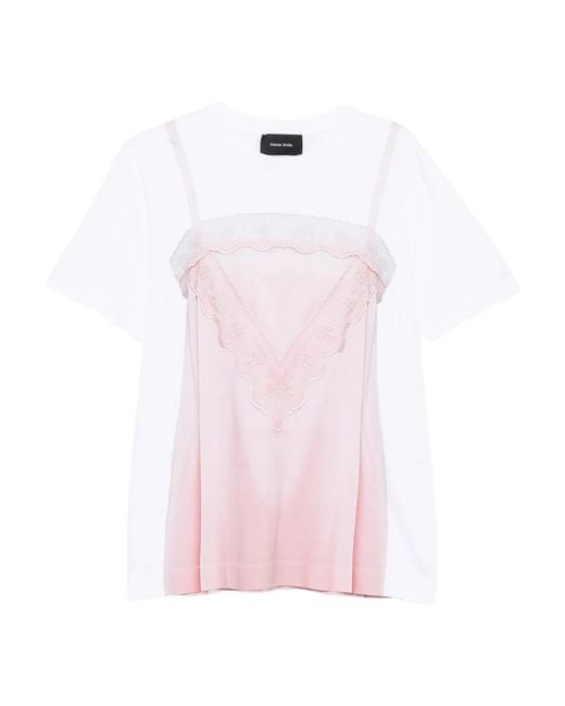 T-Shirts Simone Rocha en coloris Pink