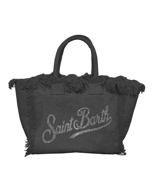 Mc2 Saint Barth Black Shopping Bags