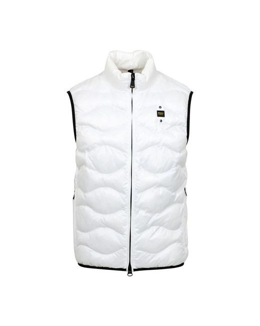 Vests Blauer de hombre de color White