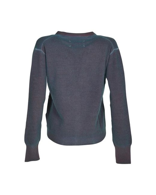 Maison Margiela Blue Cardigans