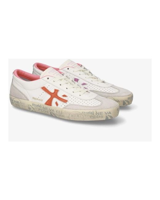 Premiata Pink Sneakers