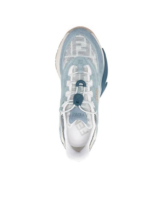 Fendi Blue Sneakers
