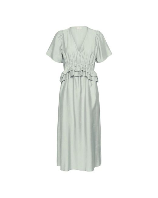 Midi Dresses di Kaffe in Green