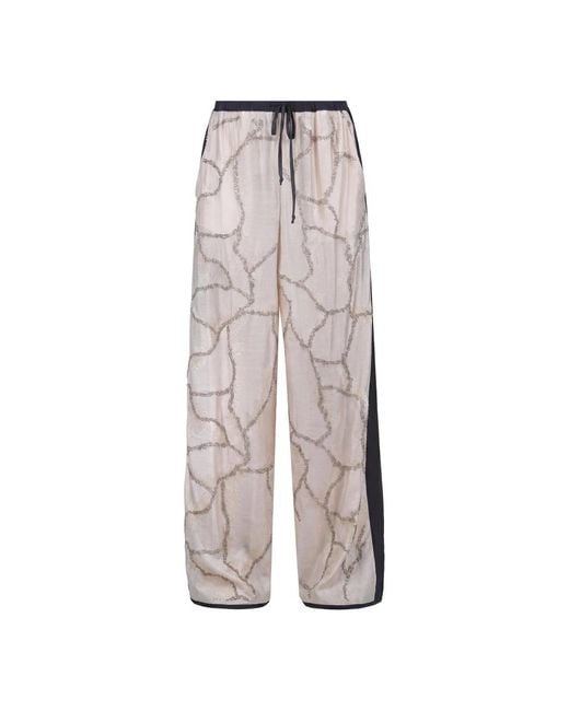 Souvenir Clubbing Gray Wide Trousers
