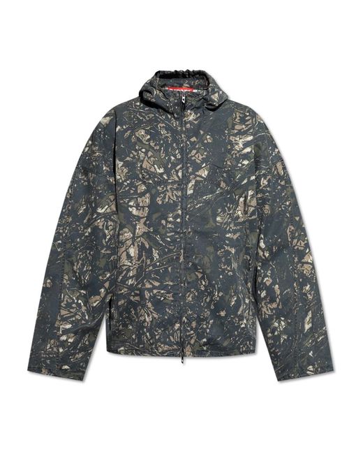 Light Jackets DIESEL pour homme en coloris Gray