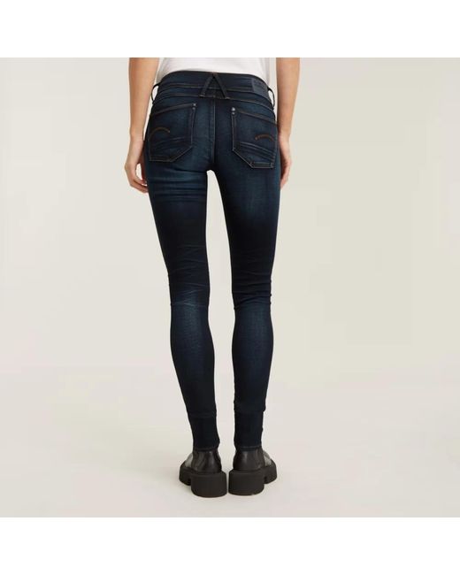 G-Star Blue Skinny Fit Jeans