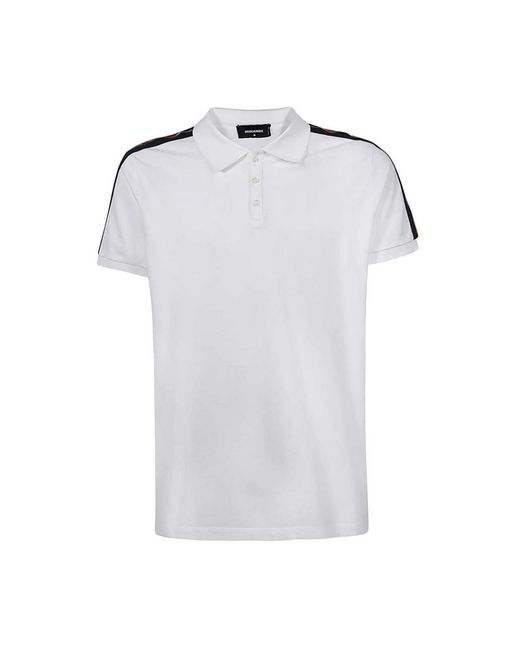 DSquared² White Polo Shirts