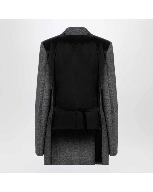 Prada Gray Blazers