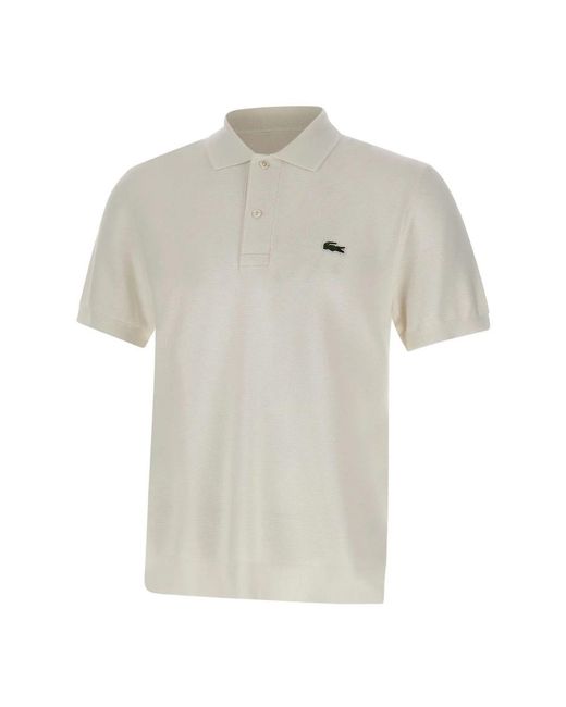 Lacoste White Polo Shirts for men