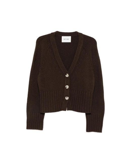Soft Goat Brown Cashmere Knitwear