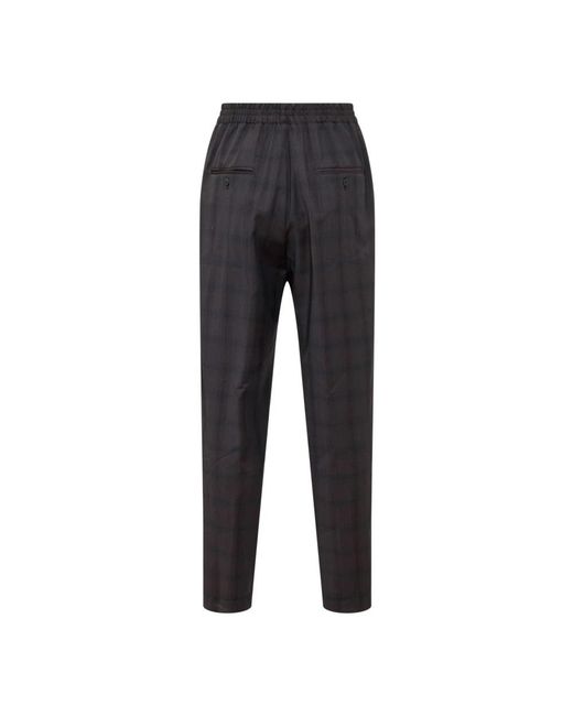 Isabel Marant Black Slim-Fit Trousers for men