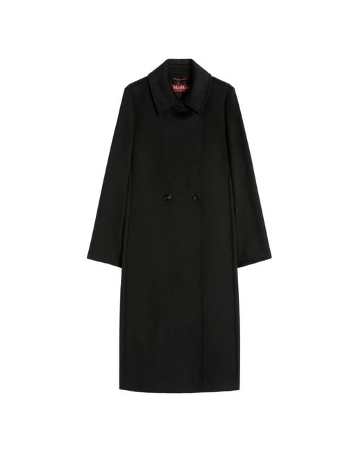 Max Mara Bcollag Jas in het Black