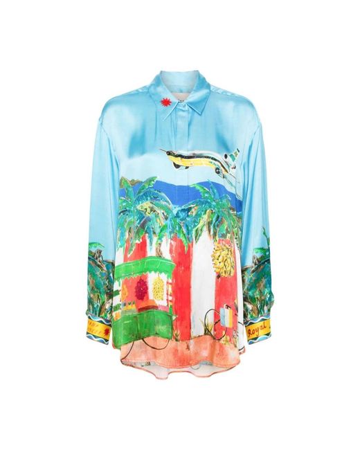 ALÉMAIS Shirts in het Blue