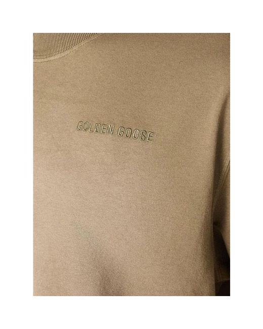 Golden Goose Deluxe Brand Natural T-Shirts for men
