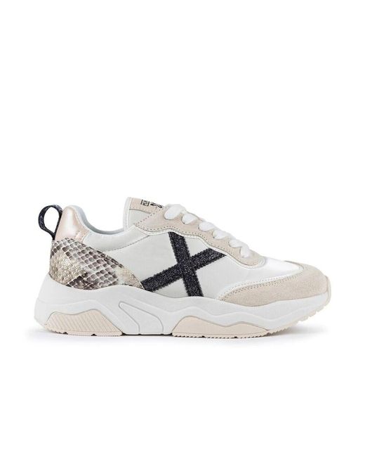 Munich White Wave moderne sneaker maxi volumen