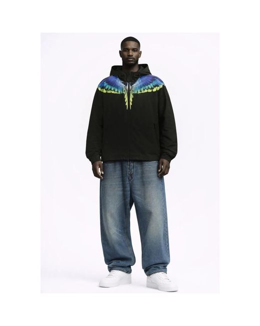 Light Jackets Marcelo Burlon pour homme en coloris Black