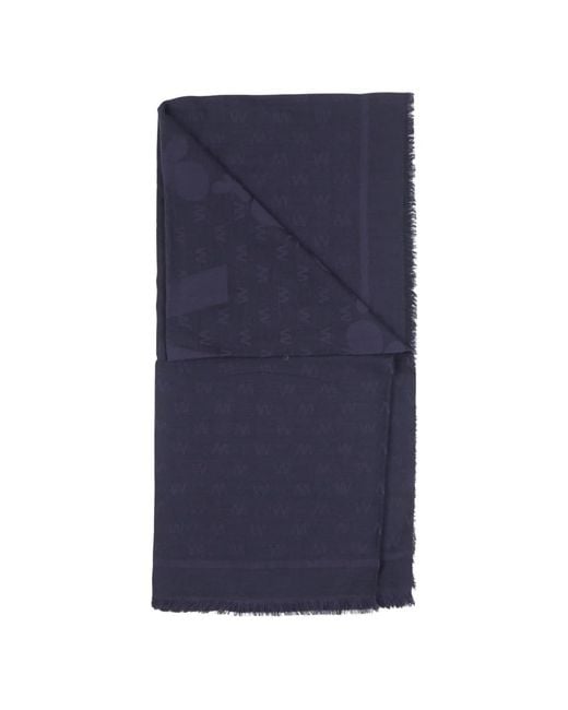Max Mara Blue Scarves