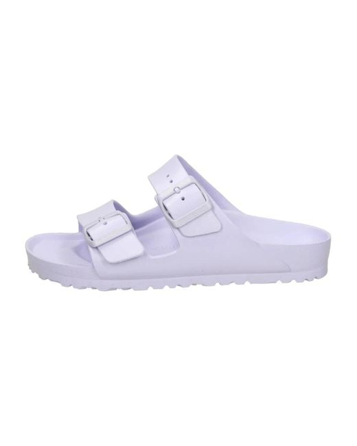 Birkenstock Blue Sliders