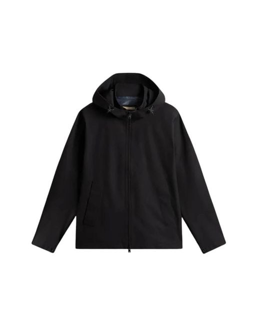 Woolrich Soft Shell Pacific Jacket in het Black voor heren