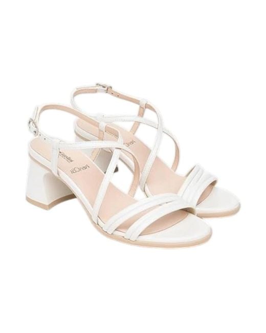 Nero Giardini Metallic High Heel Sandals