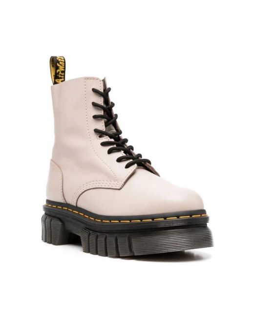 Dr. Martens Natural Lace-Up Boots