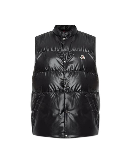 Vests Moncler pour homme en coloris Black