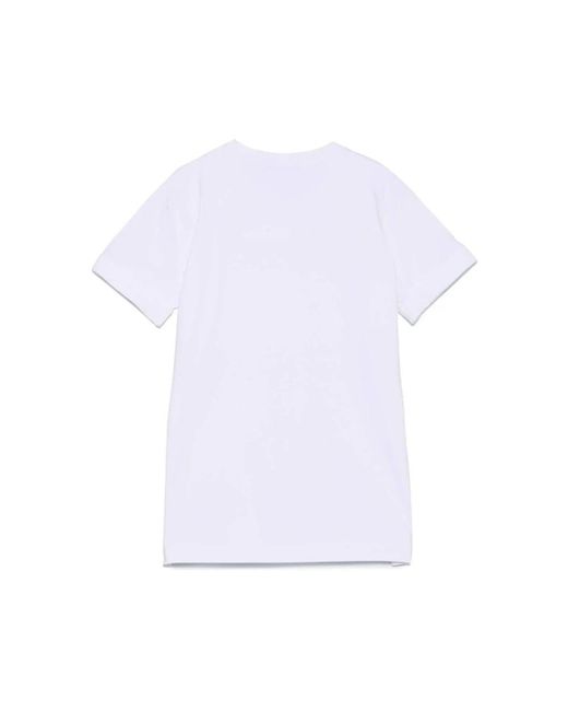 D.exterior White T-Shirts for men