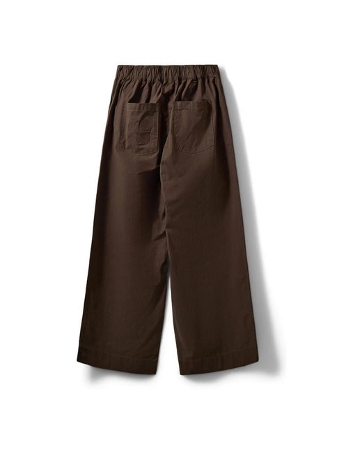 Sofie Schnoor Wijde Broek in het Brown