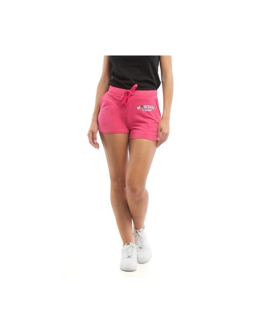 Moschino Pink Short Shorts