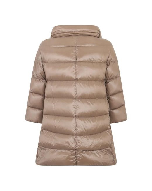 Down Coats Herno de color Brown