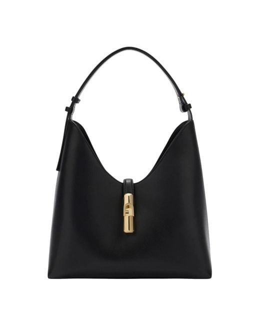 Furla Black Shoulder Bags