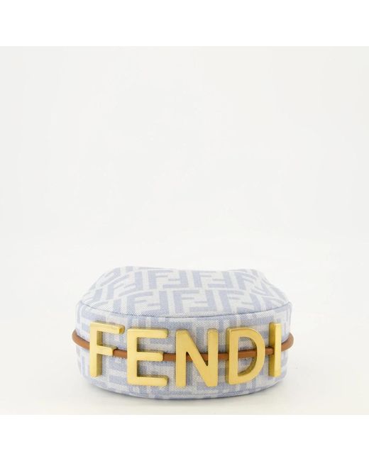 Fendi Graphy Mini in het Metallic