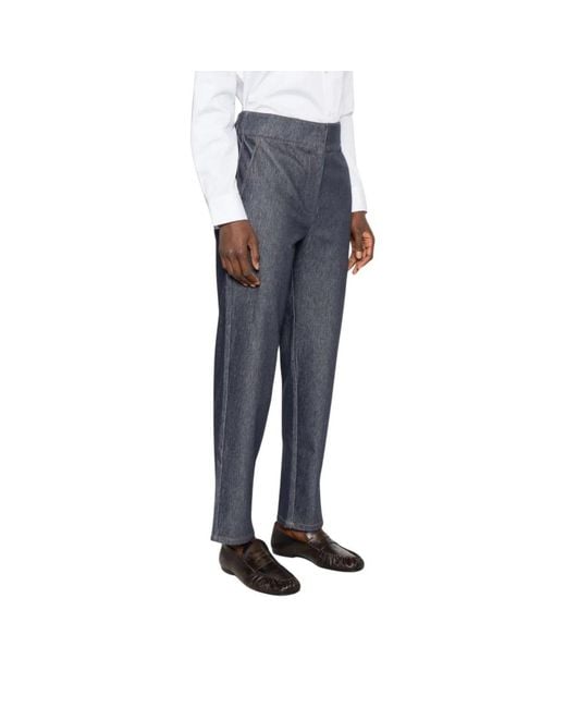 Max Mara Blue Straight Fit Jeans