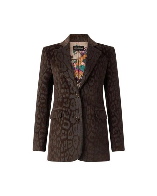 Roberto Cavalli Brown Blazers
