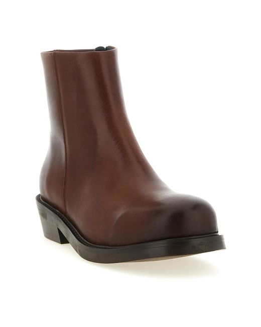 Séfr Brown Ankle Boots for men
