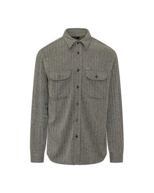 DSquared² Gray Casual Shirts for men