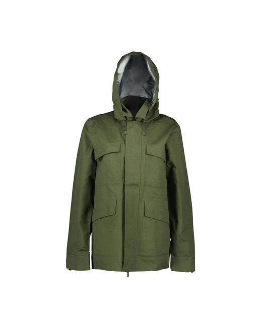 K-Way Green Parkas for men