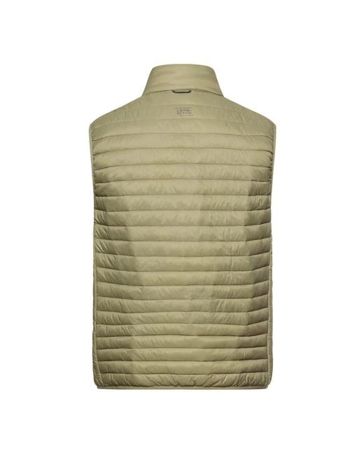 Camel Active Gewatteerd Gevulde Vest in het Green voor heren