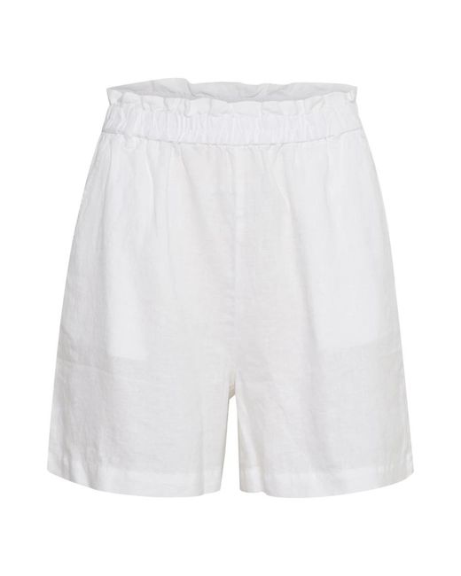 Part Two Korte Broeken ,Wit ,Arna Pw Zomershorts in het White