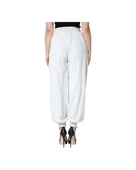 Dolce & Gabbana White Sweatpants