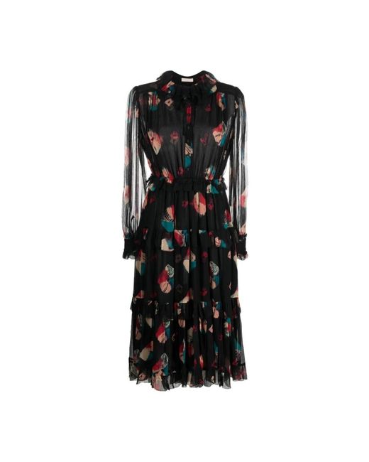Ulla Johnson Black Midi Dresses