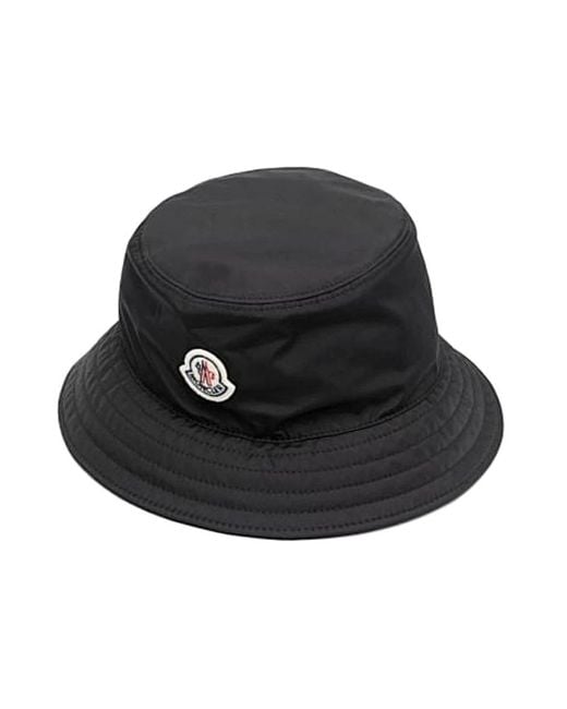 Moncler Black Hats for men