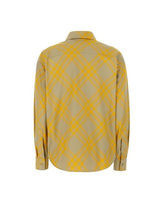 Burberry Yellow Shirts
