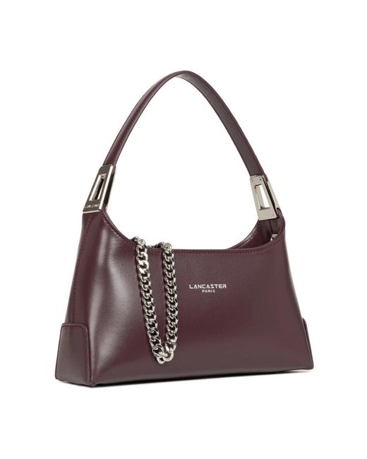 Lancaster Purple Shoulder Bags