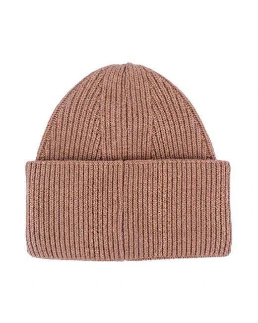 Laneus Brown Beanies for men