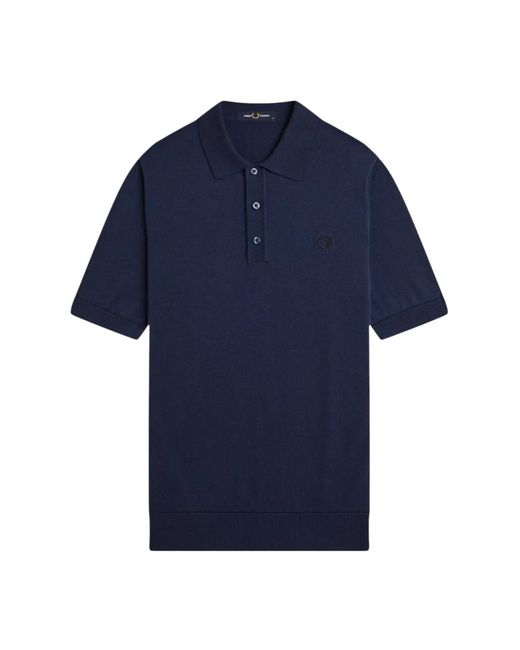 Fred Perry Blue Polo Shirts for men