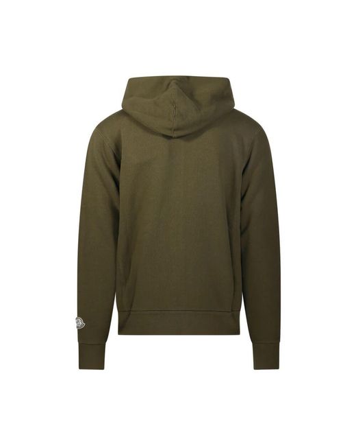 Moncler Green Zip-Throughs for men