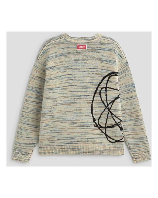 KENZO Gray Long Sleeve Tops for men