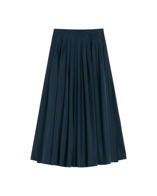 Max Mara Blue Midi Skirts