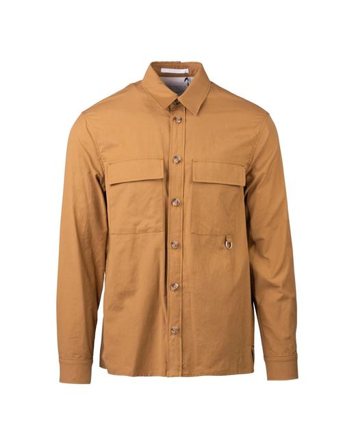 Paolo Pecora Brown Light Jackets for men
